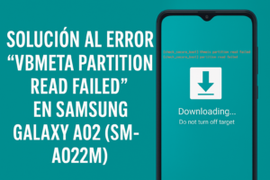 reparar vbmeta samsung