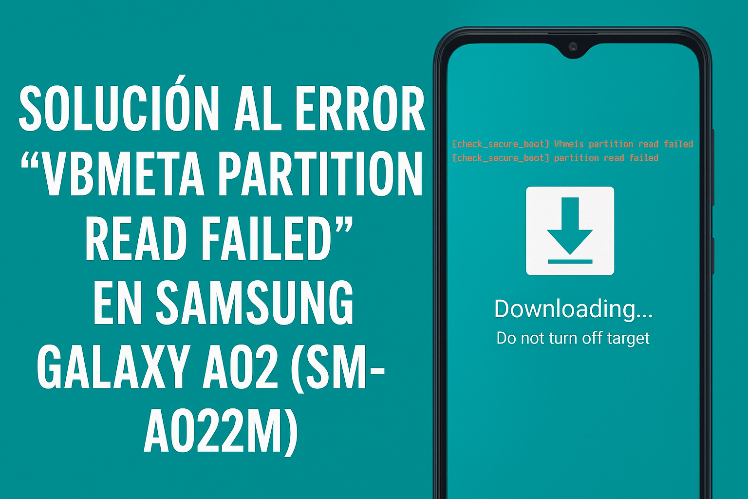reparar vbmeta samsung