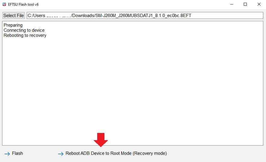 Reiniciar en adb para Root j2 core Bit 13