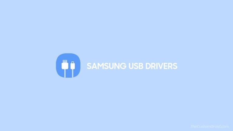 Samsung USB drivers para Windows