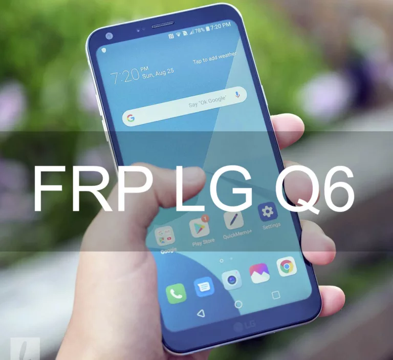 Frp Lg Q6 M700 [Android 7.1.1]