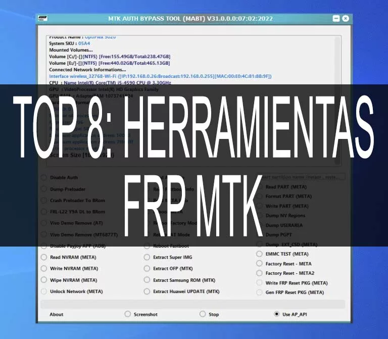 Top 8 herramientas para eliminar la cuenta FRP MTK